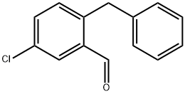 2-Benzyl-5-chlorobenzaldehyde 구조식 이미지