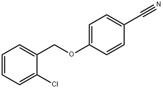 4-(2-Chloro-benzyloxy)-benzonitrile Structure