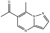 1-(7-methylpyrazolo[1,5-a]pyrimidin-6-yl)ethanone Structure