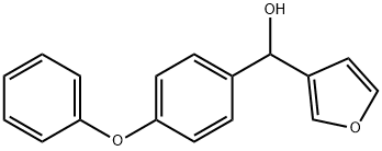 FURAN-3-YL(4-PHENOXYPHENYL)METHANOL Structure