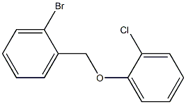 1-bromo-2-[(2-chlorophenoxy)methyl]benzene Structure