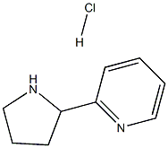 2-PYRROLIDIN-2-YLPYRIDINE HCL Structure