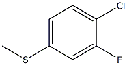 1-chloro-2-fluoro-4-methylsulfanylbenzene 구조식 이미지