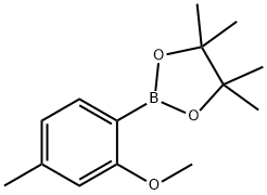 2-Methoxy-4-methylphenylboronic acid pinacol ester Structure