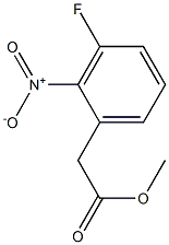 Methyl 2-(3-fluoro-2-nitrophenyl)acetate Structure