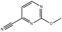 2-Methoxy-pyrimidine-4-carbonitrile 구조식 이미지