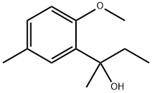 2-(2-Methoxy-5-methylphenyl)-2-butanol Structure