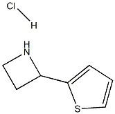 2-thiophen-2-ylazetidine:hydrochloride Structure