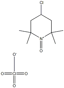 Piperidinium, 4-chloro-2,2,6,6-tetramethyl-1-oxo-, perchlorate 구조식 이미지