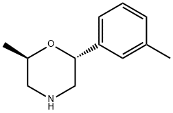 (2R,6R)-2-methyl-6-m-tolylmorpholine Structure