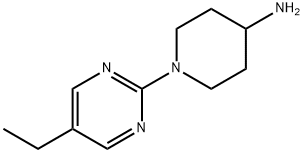 1-(5-ethylpyrimidin-2-yl)piperidin-4-amine 구조식 이미지