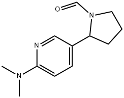 2-(6-Dimethylamino-pyridin-3-yl)-pyrrolidine-1-carbaldehyde Structure