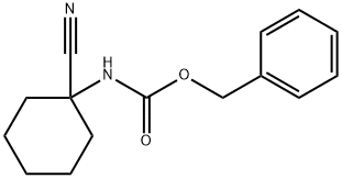 benzyl N-(1-cyanocyclohexyl)carbamate Structure