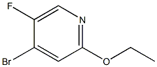 4-bromo-2-ethoxy-5-fluoropyridine 구조식 이미지