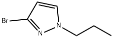 3-Bromo-1-propyl-1H-pyrazole 구조식 이미지