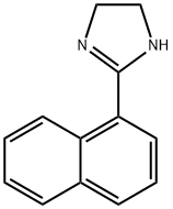 2-IMIDAZOLINE, 2-(1-NAPHTHYL)- 구조식 이미지