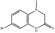 7-Bromo-4-methyl-3,4-dihydroquinoxalin-2(1H)-one Structure