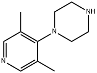1-(3,5-dimethylpyridin-4-yl)piperazine Structure