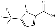 1-Methyl-5-(Trifluoromethyl)-1H-Pyrrole-2-Carboxylic Acid Structure