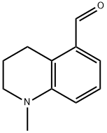 1-Methyl-1,2,3,4-tetrahydro-quinoline-5-carbaldehyde Structure
