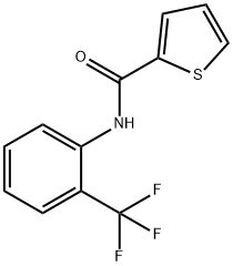 N-[2-(trifluoromethyl)phenyl]thiophene-2-carboxamide Structure