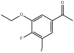 1-(3-ethoxy-4,5-difluorophenyl)ethanone Structure