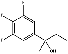 2-(3,4,5-Trifluorophenyl)-2-butanol Structure