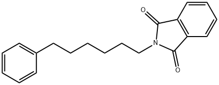 2-(6-phenylhexyl)isoindoline-1,3-dione 구조식 이미지