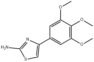 4-(3,4,5-trimethoxyphenyl)thiazol-2-amine Structure