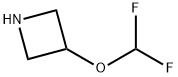 3-(DIFLUOROMETHOXY)AZETIDINE Structure