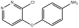 4-((3-Chloropyridazin-4-yl)oxy)aniline 구조식 이미지