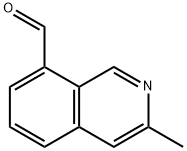 3-methylisoquinoline-8-carbaldehyde 구조식 이미지