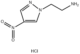 2-(4-nitropyrazol-1-yl)ethanamine:hydrochloride 구조식 이미지