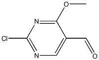 2-Chloro-4-methoxypyrimidine-5-carbaldehyde 구조식 이미지