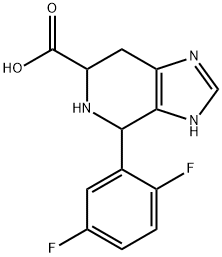 4-(2,5-difluorophenyl)-3H,4H,5H,6H,7H-imidazo[4,5-c]pyridine-6-carboxylic acid Structure