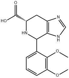 (6S)-4-(2,3-dimethoxyphenyl)-3H,4H,5H,6H,7H-imidazo[4,5-c]pyridine-6-carboxylic acid Structure