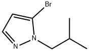 5-Bromo-1-isobutyl-1H-pyrazole 구조식 이미지