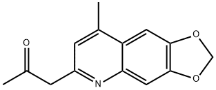 1-(8-Methyl-[1,3]dioxolo[4,5-g]quinolin-6-yl)-propan-2-one Structure