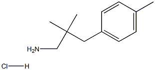 2,2-Dimethyl-3-p-tolylpropan-1-amine hydrochloride 구조식 이미지