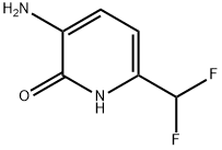 3-Amino-6-difluoromethyl-1H-pyridin-2-one Structure