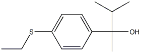 2-(4-ethylsulfanylphenyl)-3-methylbutan-2-ol Structure