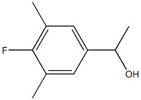 1-(4-fluoro-3,5-dimethylphenyl)ethanol Structure