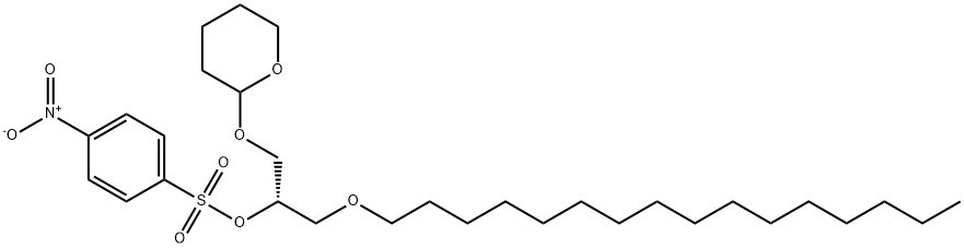 146797-77-5 (S)-3-O-hexadecyl-2-O-(4-nitrobenzenesulfonyl)-1-O-tetrahydropyranylglycerol