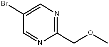 5-bromo-2-(methoxymethyl)pyrimidine Structure