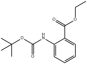 TERT-BUTYL 2-(ETHOXYCARBONYL)PHENYLCARBAMATE 구조식 이미지