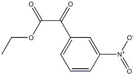 3-Nitro-oxo-benzeneacetic acid ethyl ester 구조식 이미지