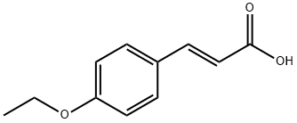 4-ETHOXYCINNAMIC ACID 구조식 이미지