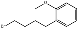 1-(4-Bromobutyl)-2-methoxybenzene 구조식 이미지