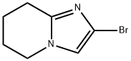 2-Bromo-5,6,7,8-tetrahydroimidazo[1,2-a]pyridine 구조식 이미지