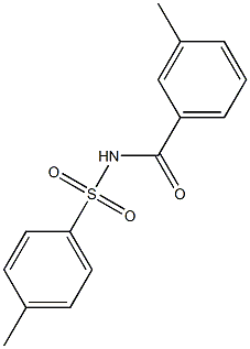 3-methyl-N-(4-methylphenyl)sulfonylbenzamide Structure